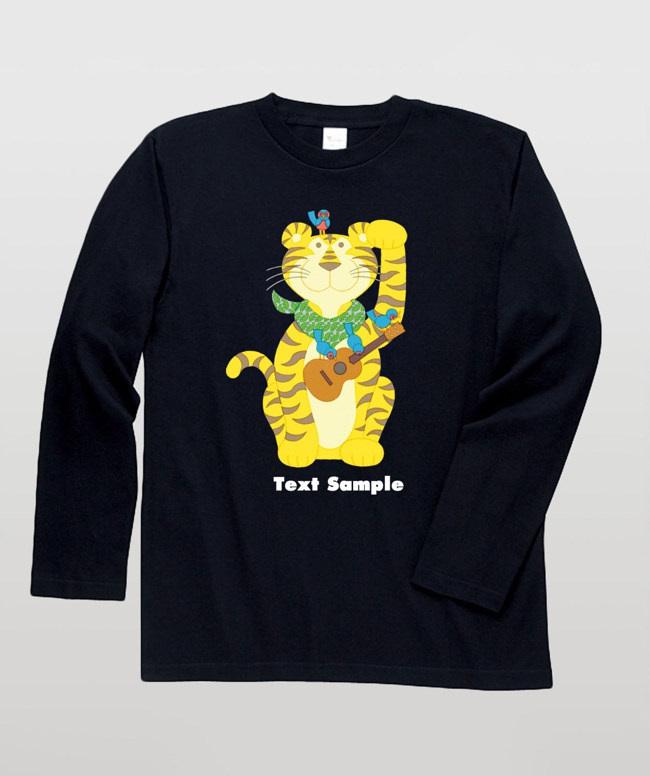 ■文字入れ可■ オリジナルカバーイラスト長袖Tシャツ Vol.26