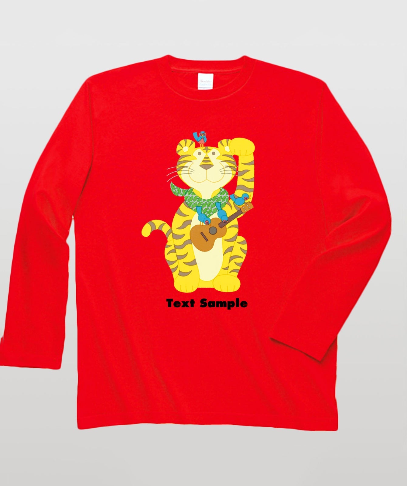 ■文字入れ可■ オリジナルカバーイラスト長袖Tシャツ Vol.26