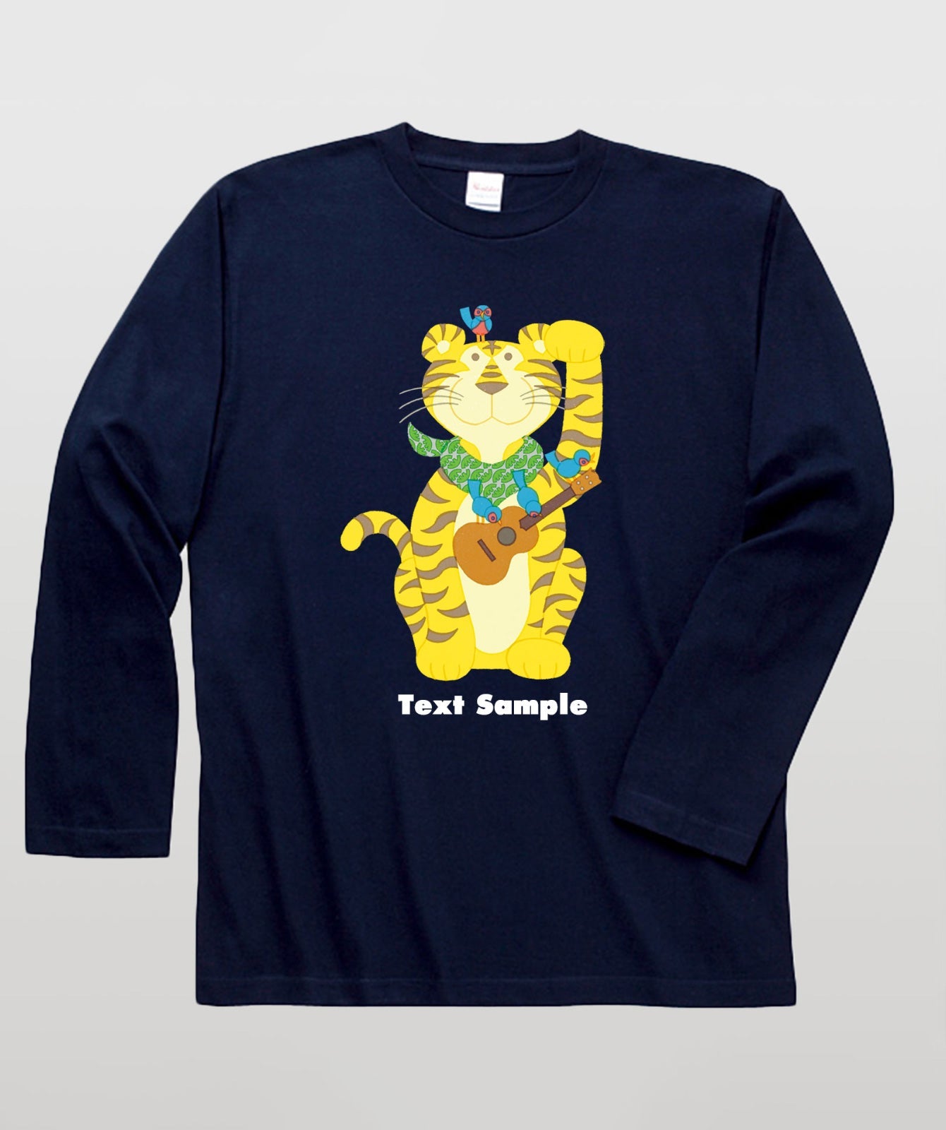 ■文字入れ可■ オリジナルカバーイラスト長袖Tシャツ Vol.26