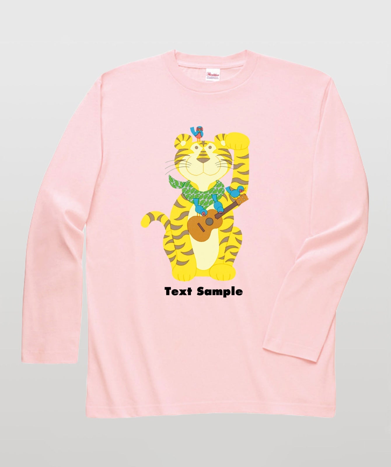 ■文字入れ可■ オリジナルカバーイラスト長袖Tシャツ Vol.26