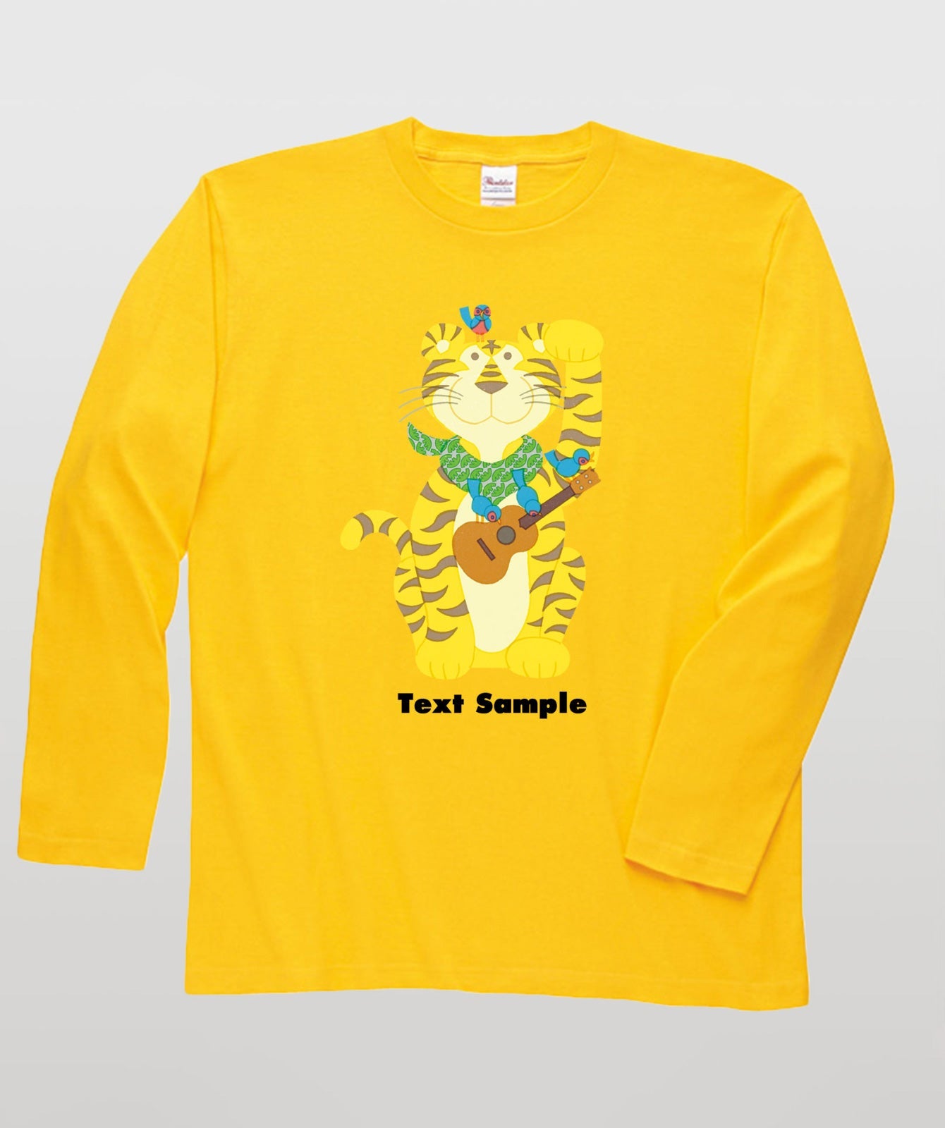 ■文字入れ可■ オリジナルカバーイラスト長袖Tシャツ Vol.26
