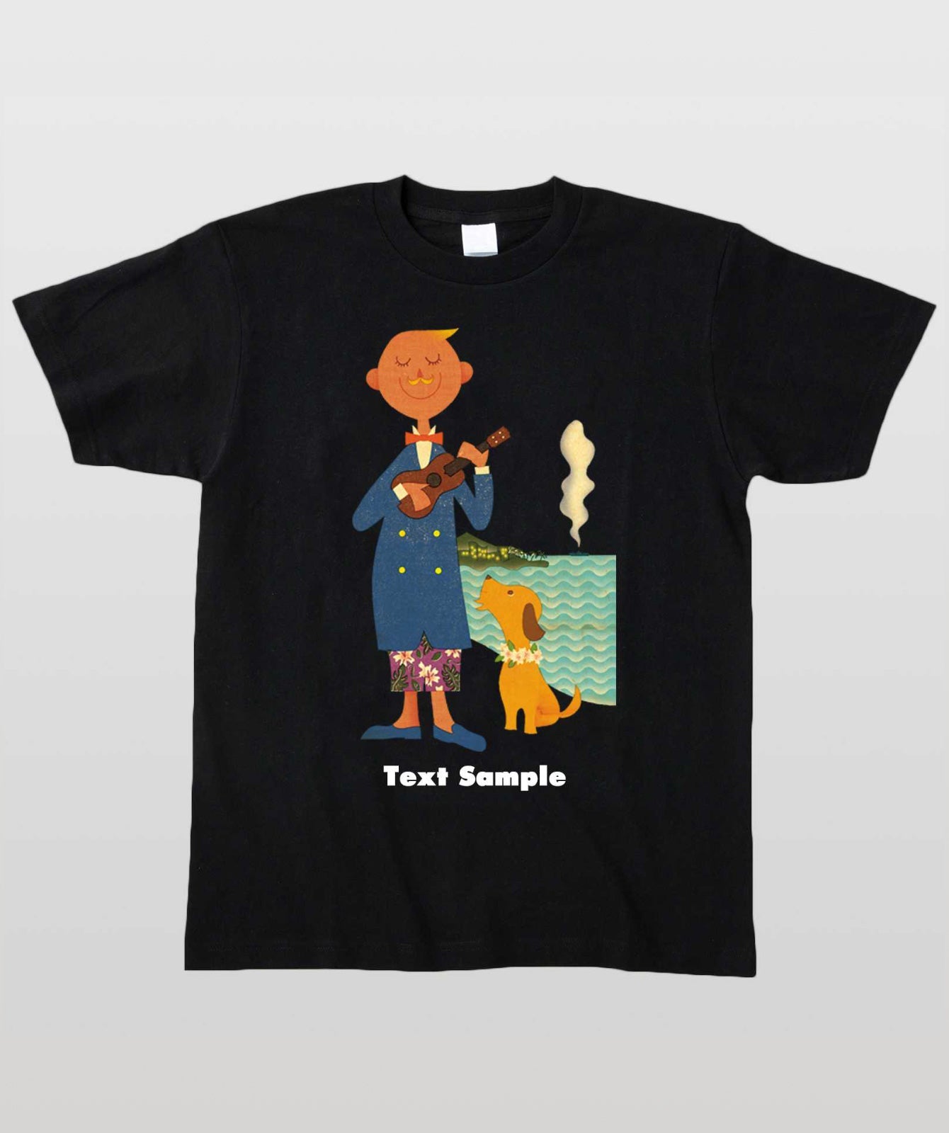 ■文字入れ可■ オリジナルカバーイラストTシャツ Vol.1