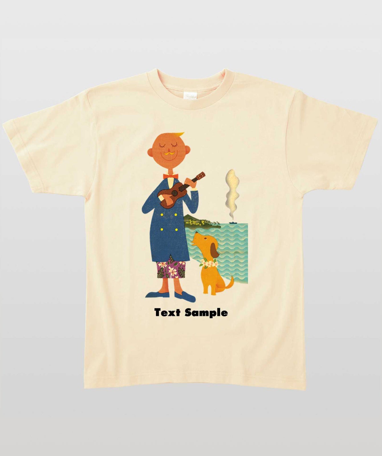 ■文字入れ可■ オリジナルカバーイラストTシャツ Vol.1