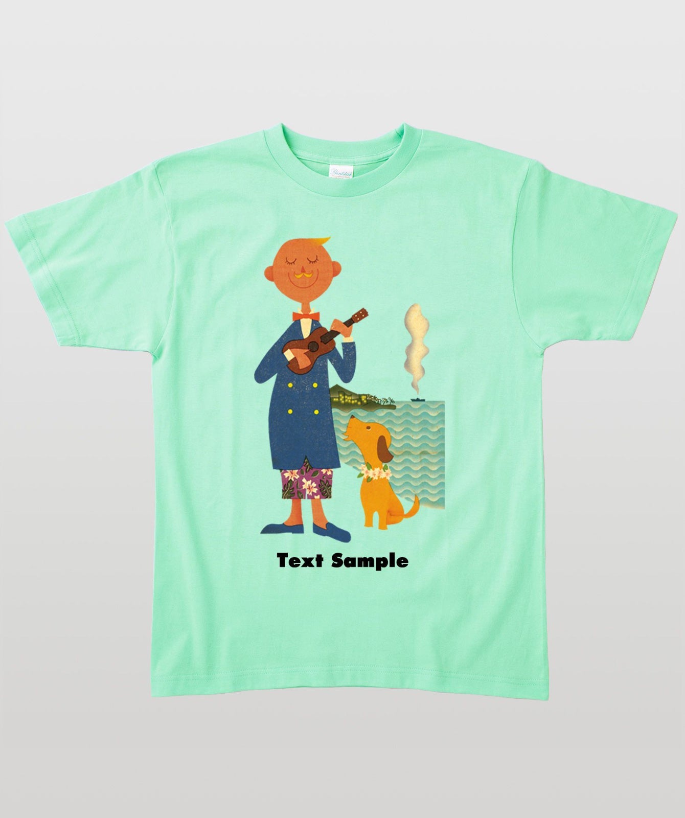 ■文字入れ可■ オリジナルカバーイラストTシャツ Vol.1
