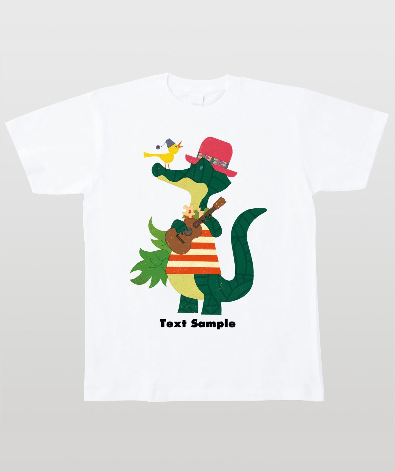 ■文字入れ可■ オリジナルカバーイラストTシャツ Vol.7