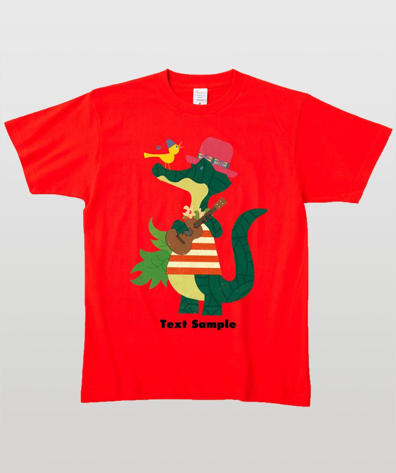 ■文字入れ可■ オリジナルカバーイラストTシャツ Vol.7