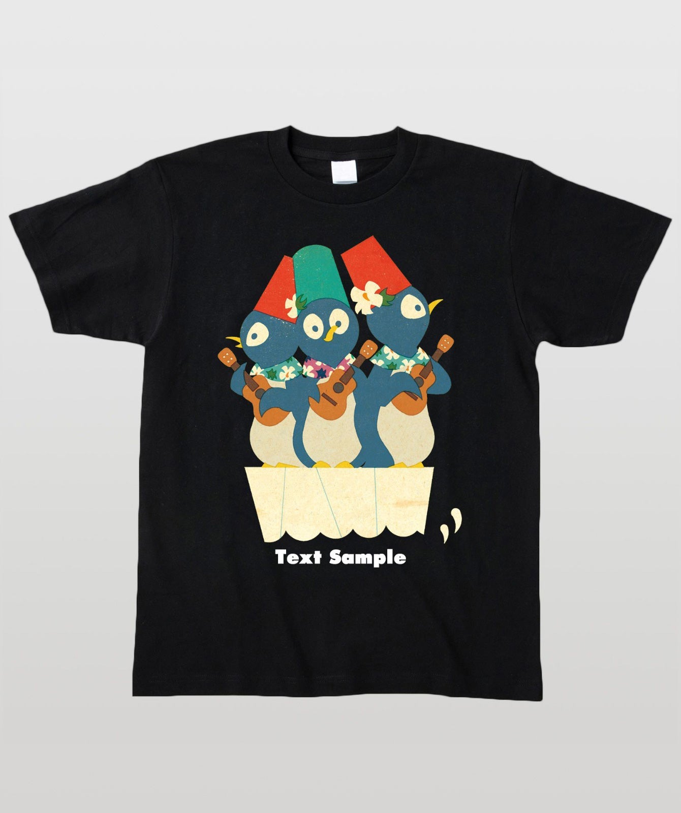 ■文字入れ可■ オリジナルカバーイラストTシャツ Vol.8