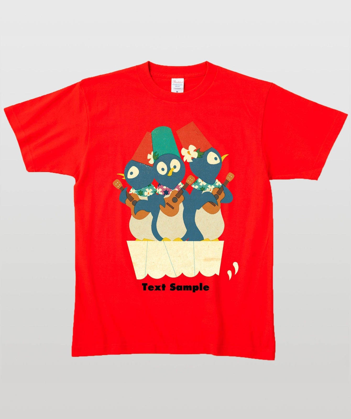 ■文字入れ可■ オリジナルカバーイラストTシャツ Vol.8