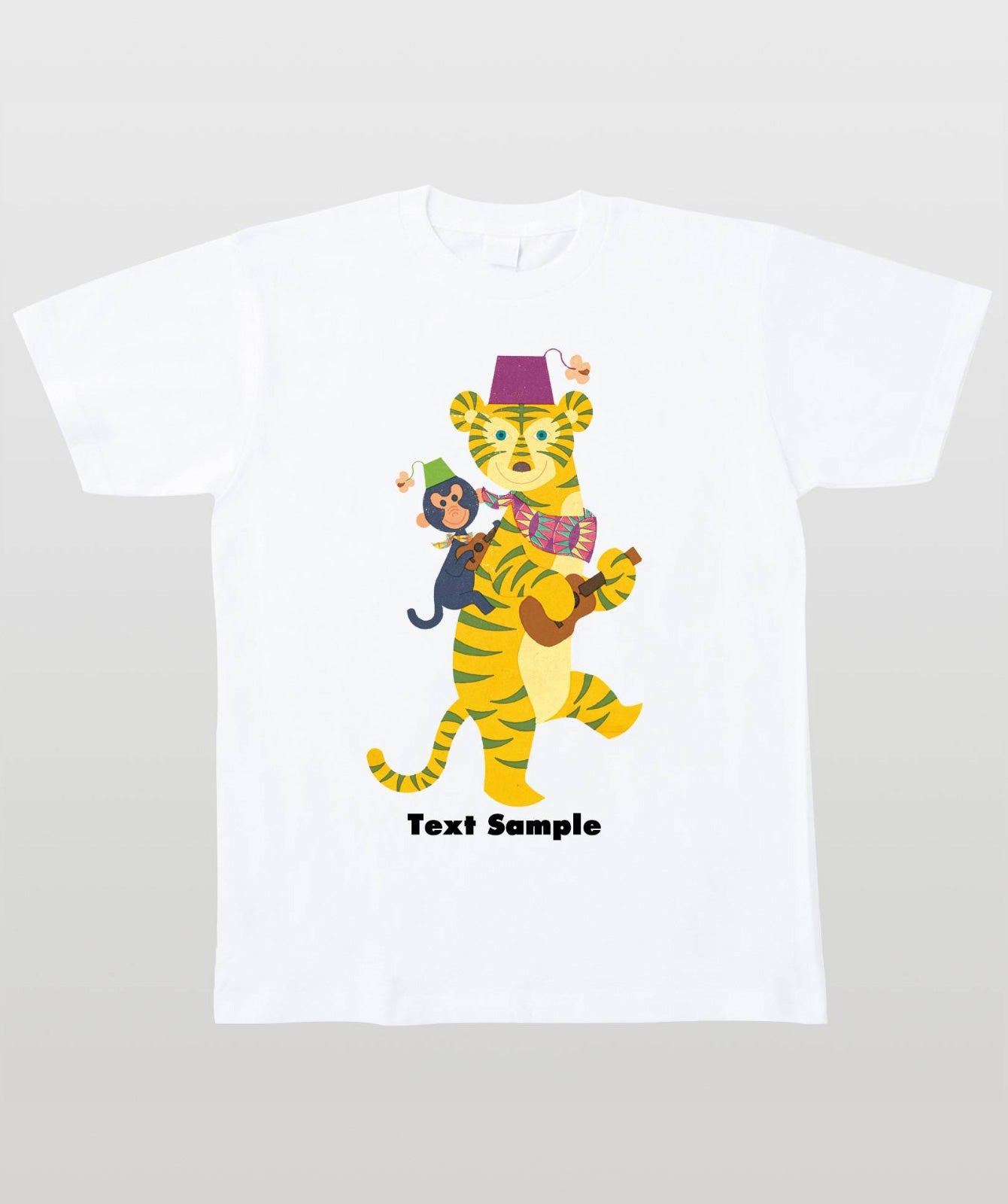 ■文字入れ可■ オリジナルカバーイラストTシャツ Vol.9