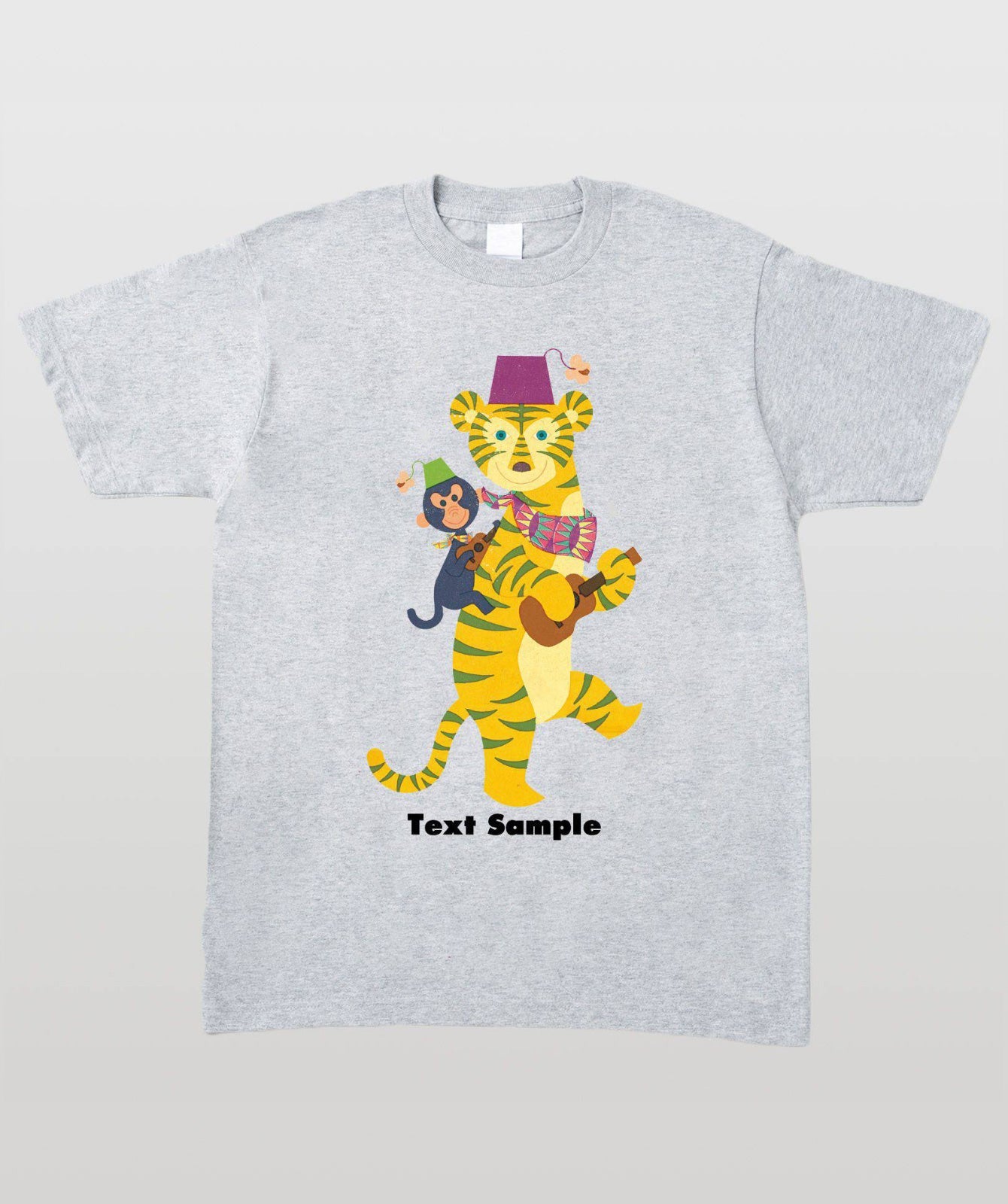 ■文字入れ可■ オリジナルカバーイラストTシャツ Vol.9