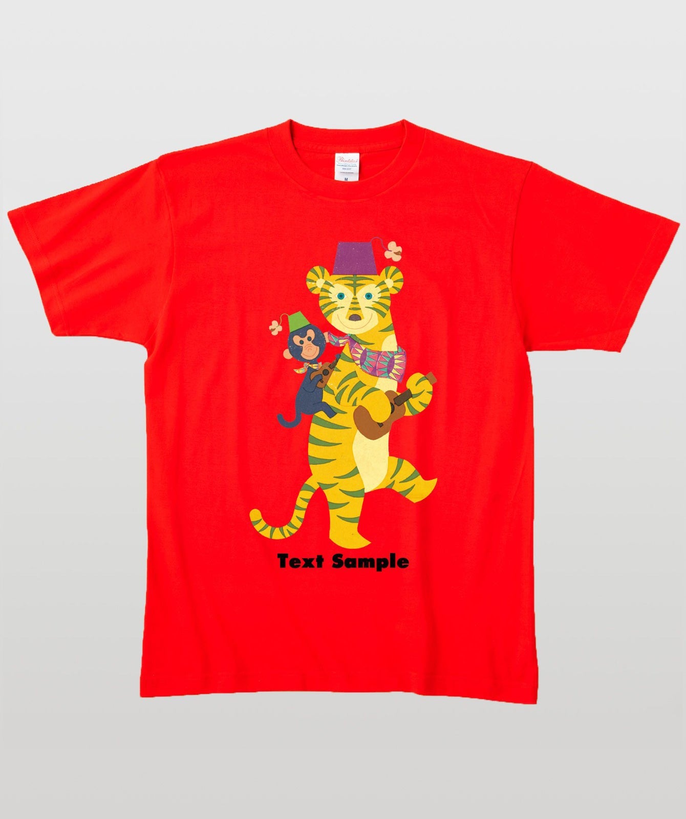 ■文字入れ可■ オリジナルカバーイラストTシャツ Vol.9