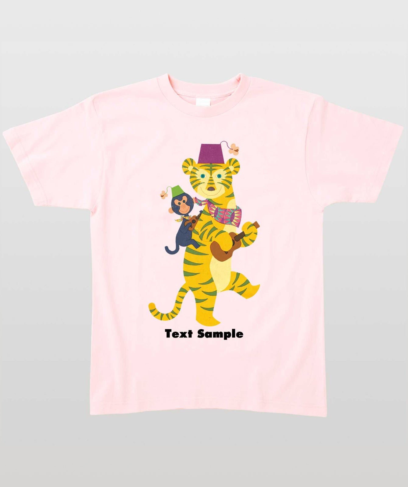 ■文字入れ可■ オリジナルカバーイラストTシャツ Vol.9