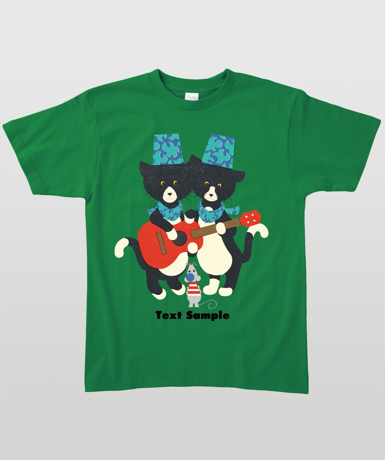 ■文字入れ可■ オリジナルカバーイラストTシャツ Vol.11