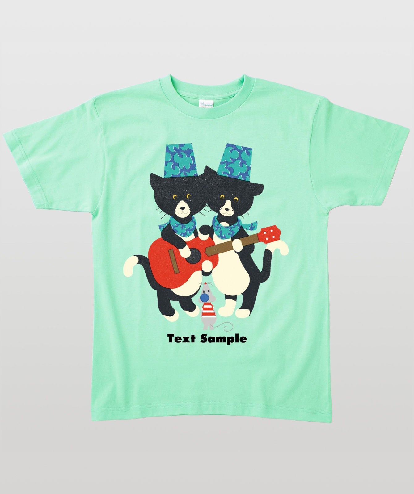■文字入れ可■ オリジナルカバーイラストTシャツ Vol.11