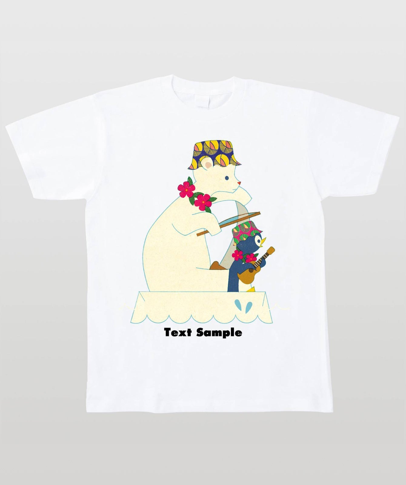 ■文字入れ可■ オリジナルカバーイラストTシャツ Vol.13