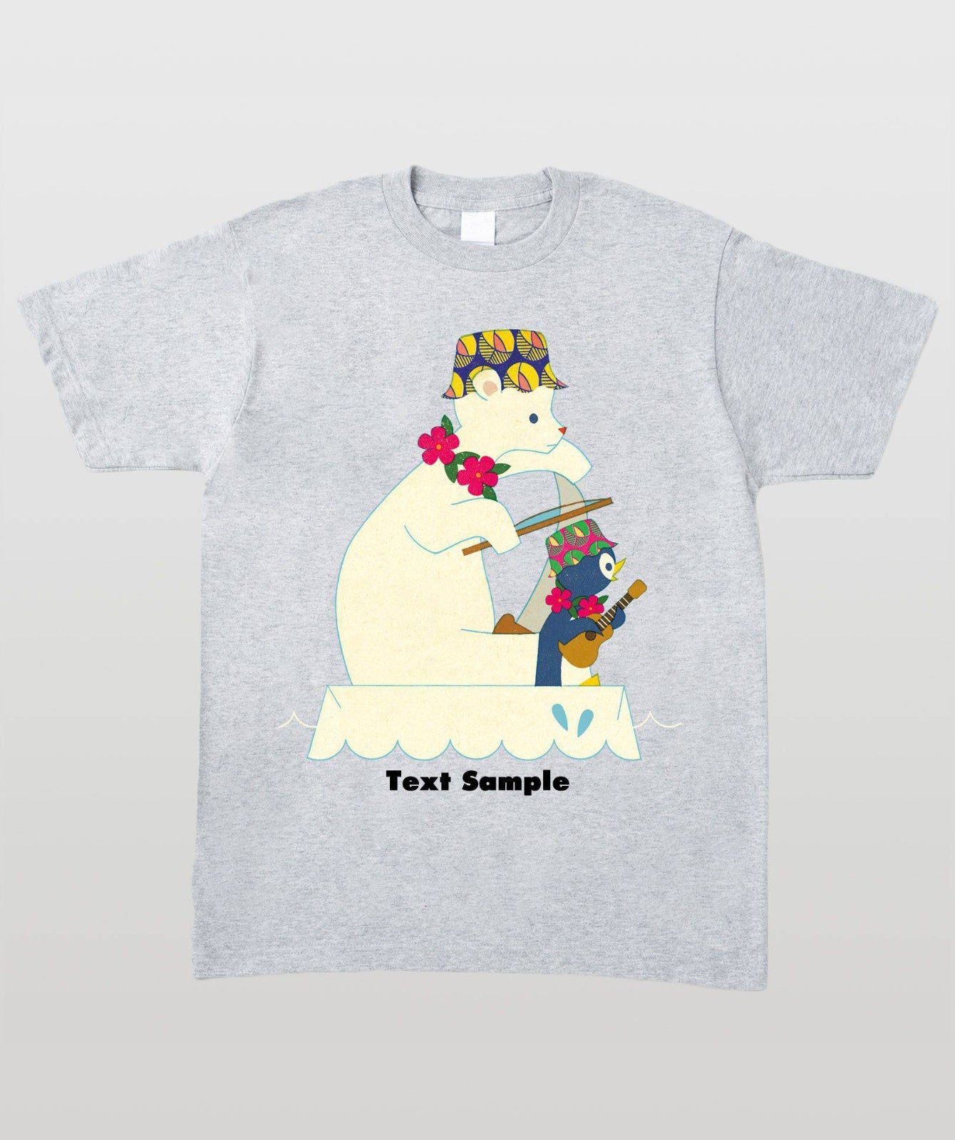 ■文字入れ可■ オリジナルカバーイラストTシャツ Vol.13