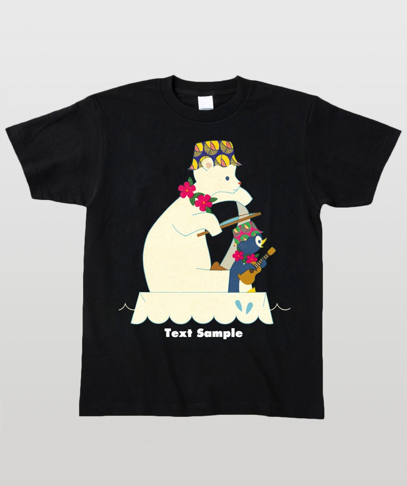 ■文字入れ可■ オリジナルカバーイラストTシャツ Vol.13