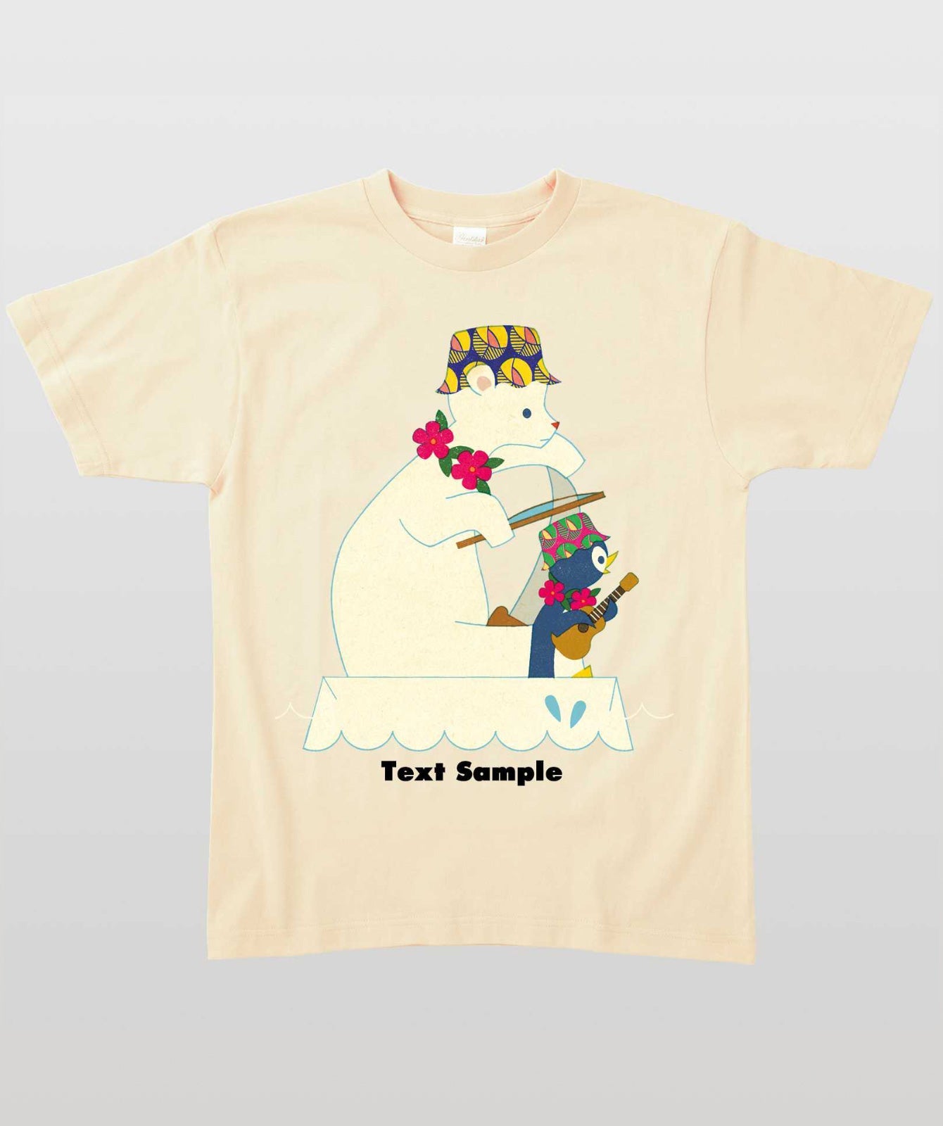 ■文字入れ可■ オリジナルカバーイラストTシャツ Vol.13