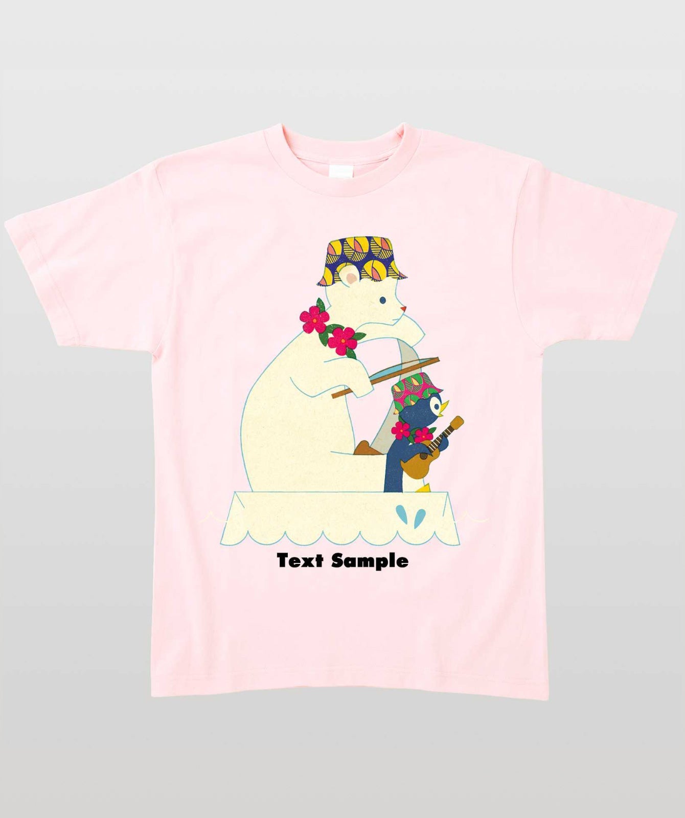 ■文字入れ可■ オリジナルカバーイラストTシャツ Vol.13