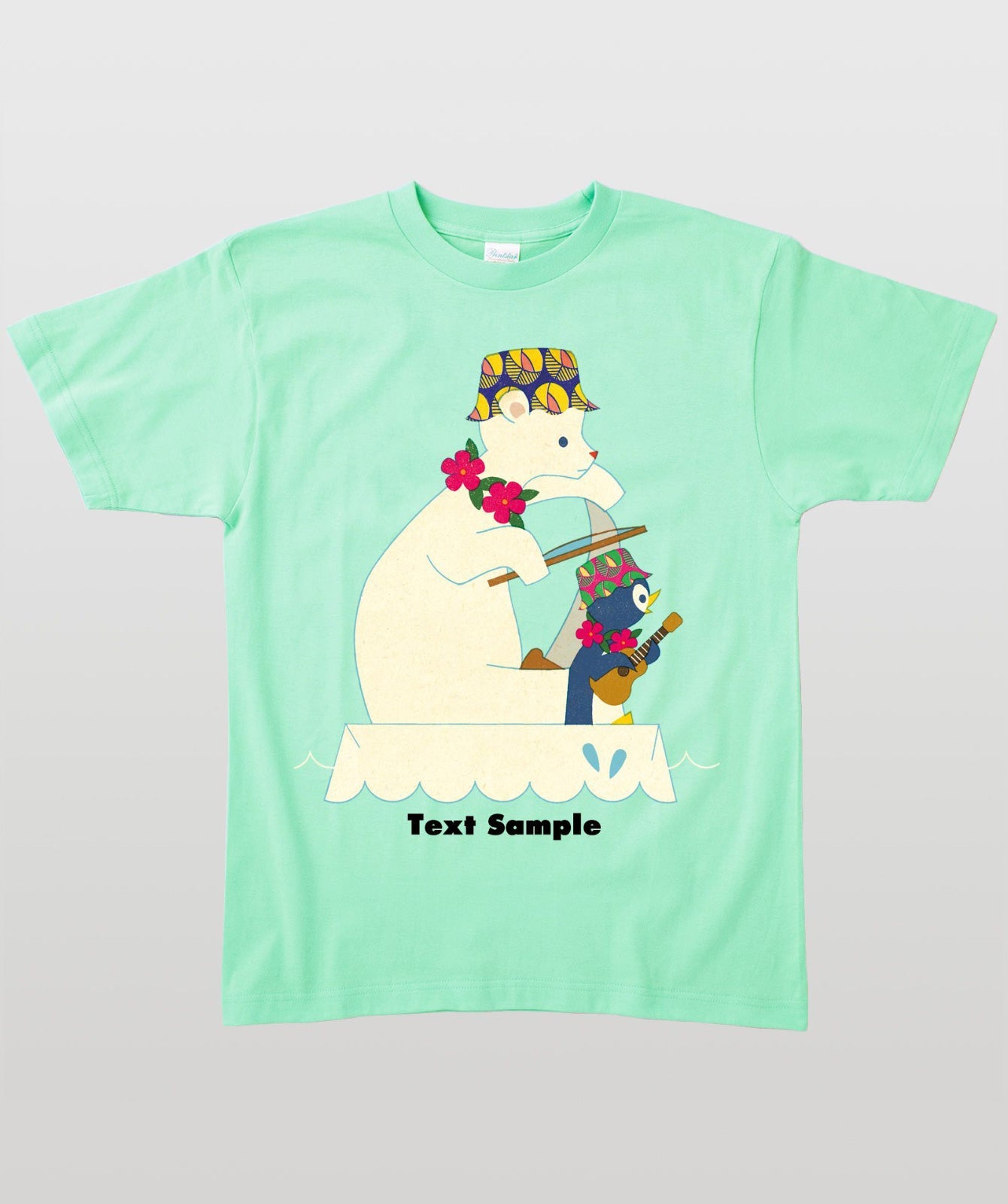 ■文字入れ可■ オリジナルカバーイラストTシャツ Vol.13