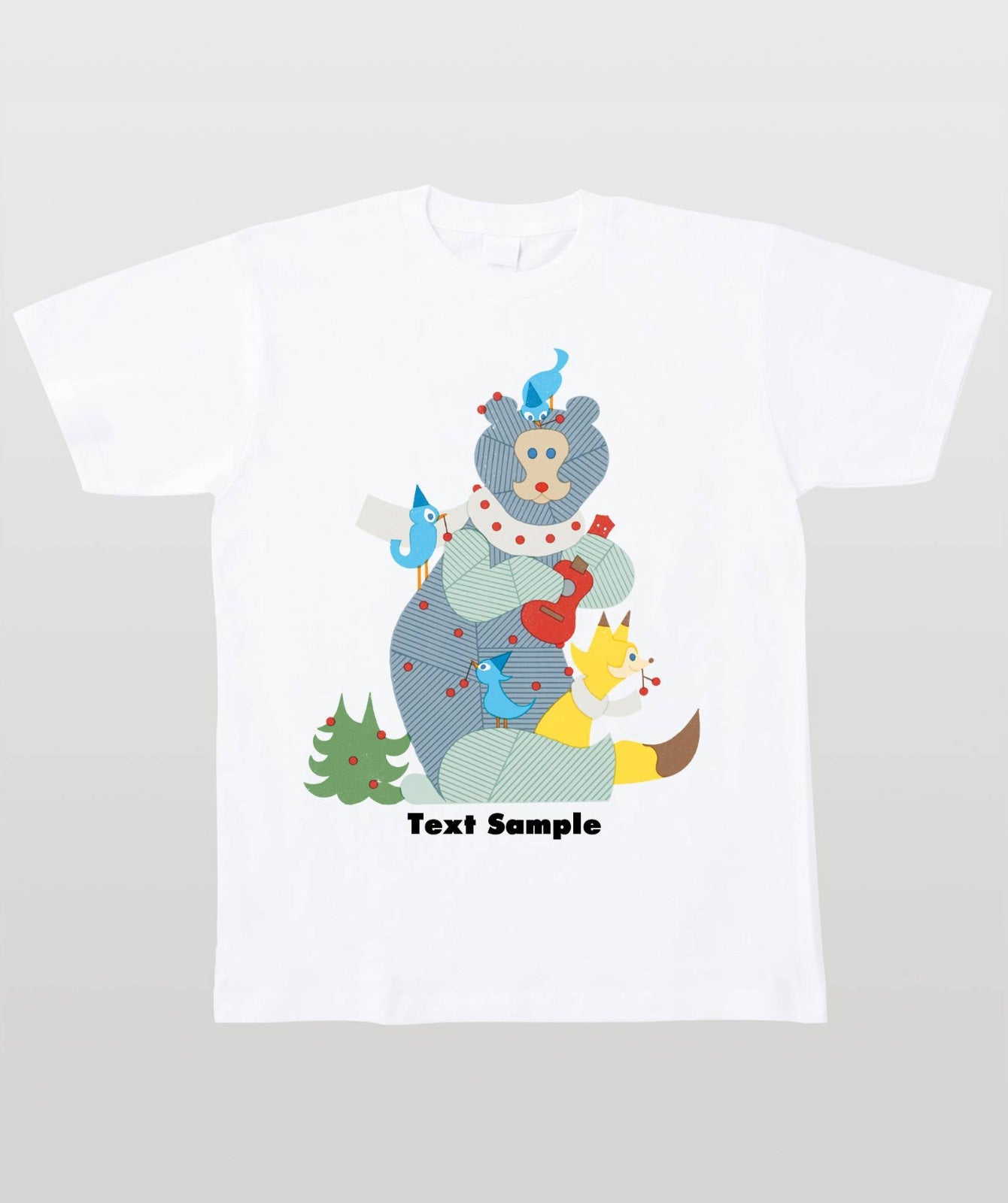 ■文字入れ可■ オリジナルカバーイラストTシャツ Vol.16