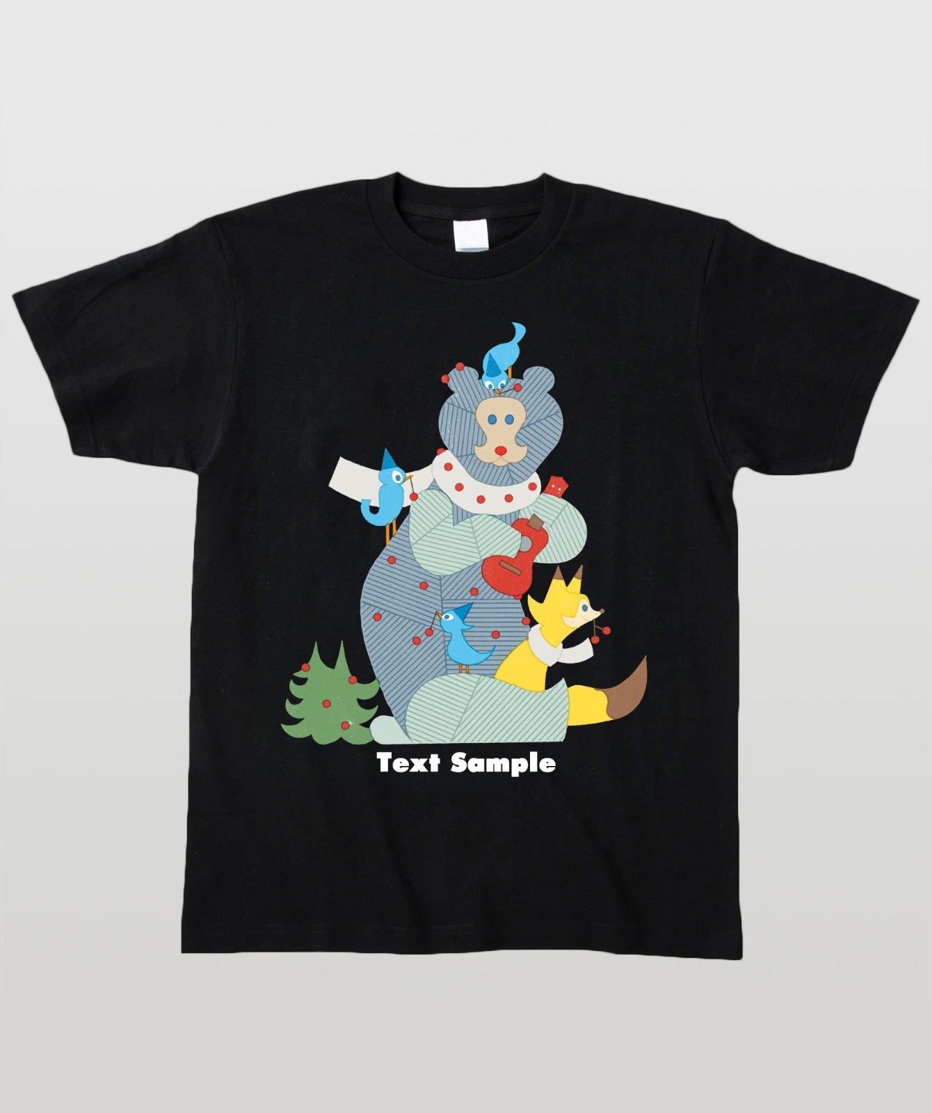 ■文字入れ可■ オリジナルカバーイラストTシャツ Vol.16