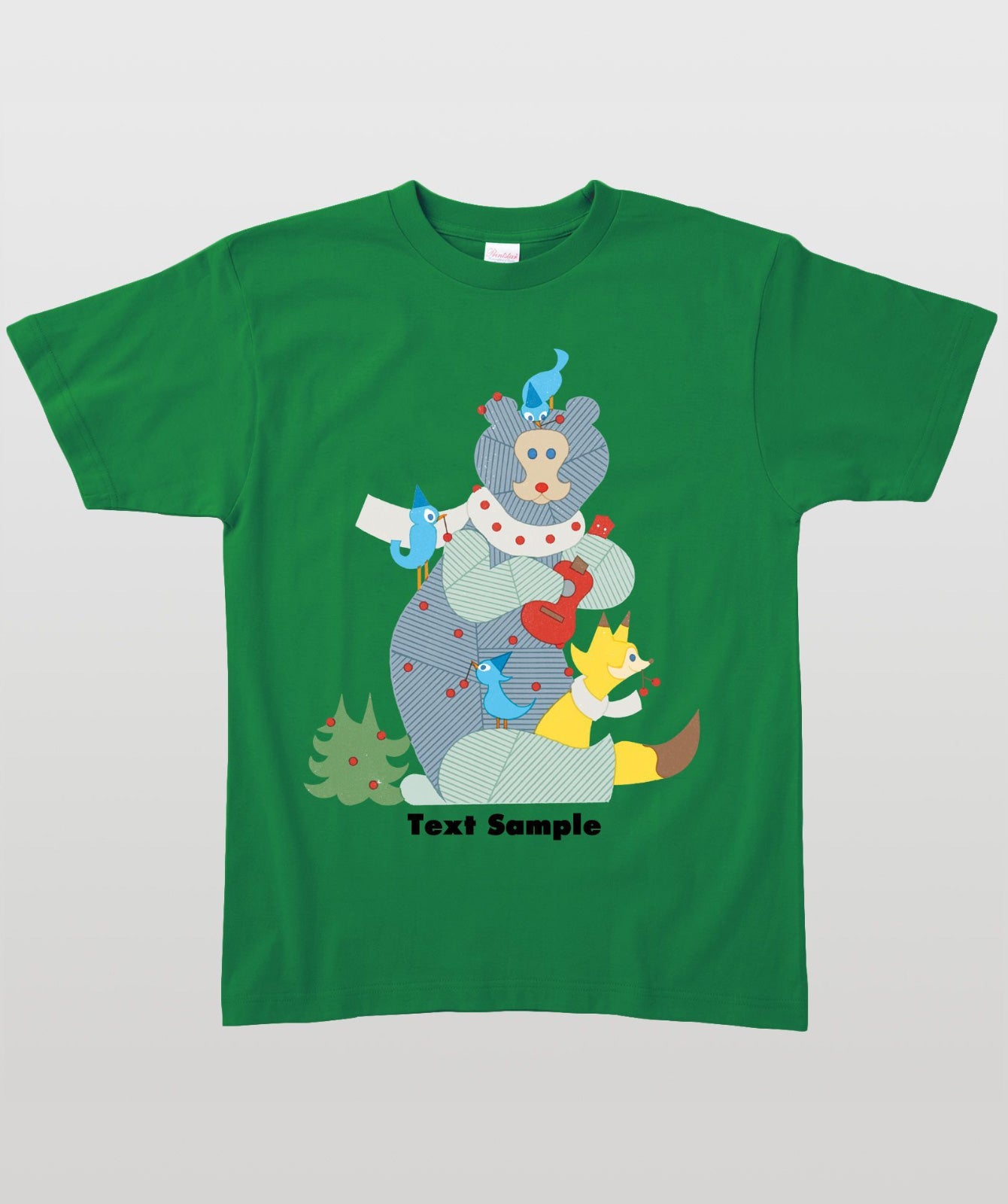 ■文字入れ可■ オリジナルカバーイラストTシャツ Vol.16