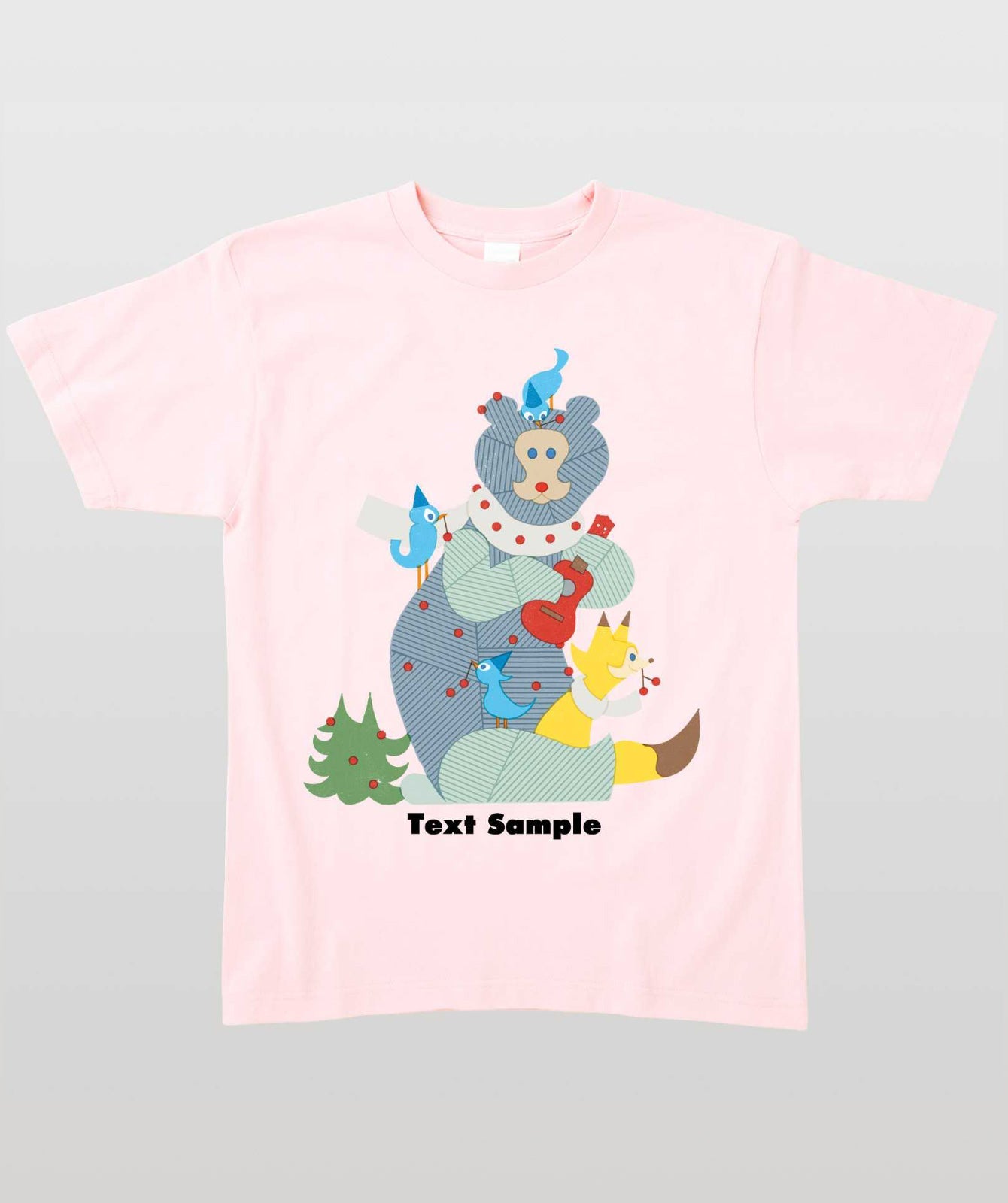 ■文字入れ可■ オリジナルカバーイラストTシャツ Vol.16