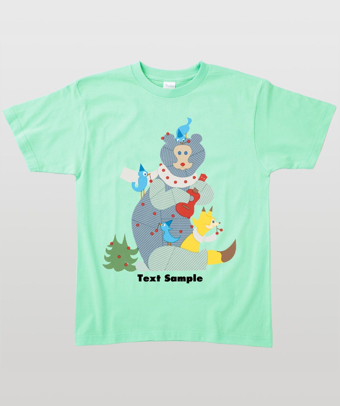 ■文字入れ可■ オリジナルカバーイラストTシャツ Vol.16