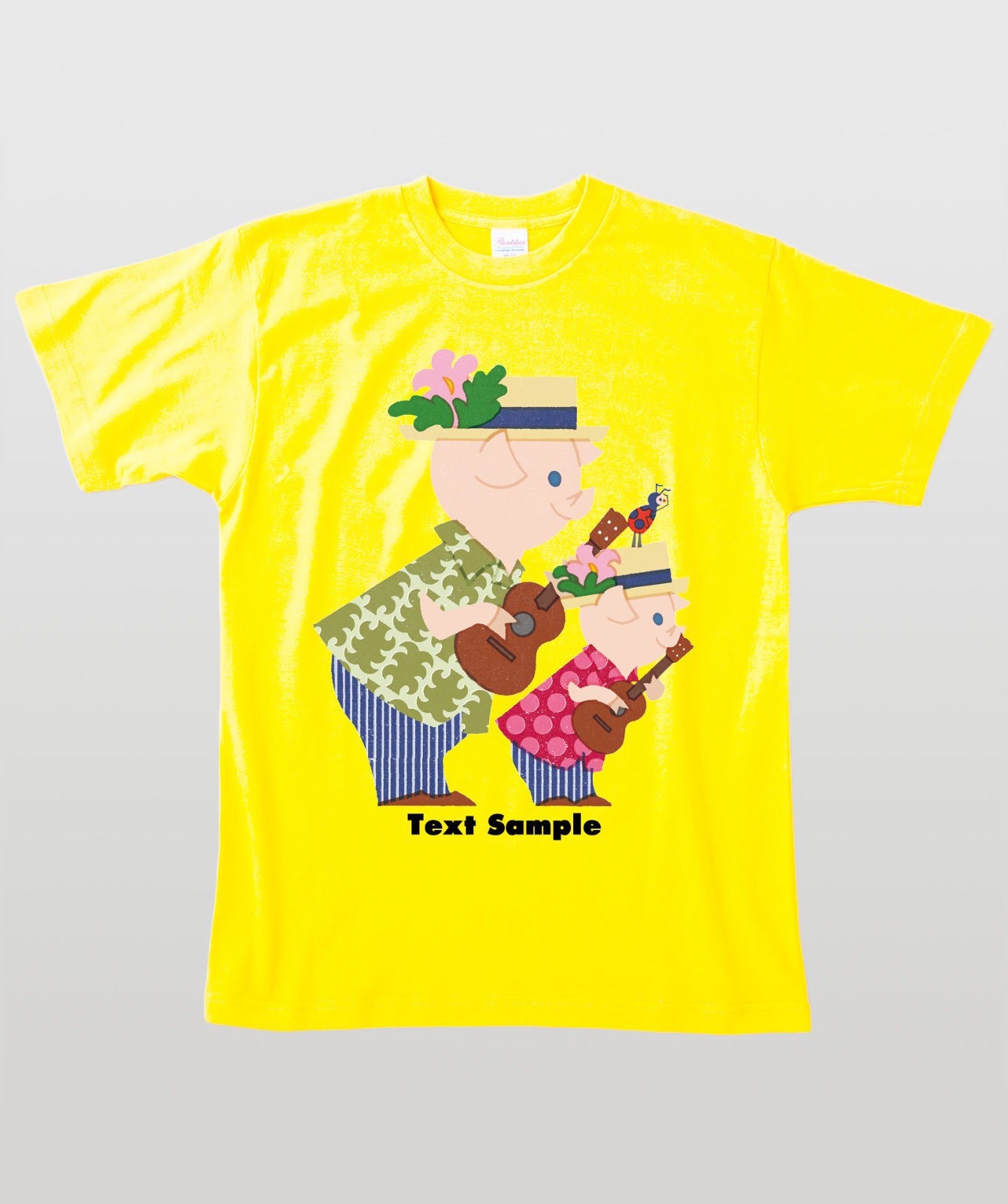 ■文字入れ可■ オリジナルカバーイラストTシャツ Vol.19