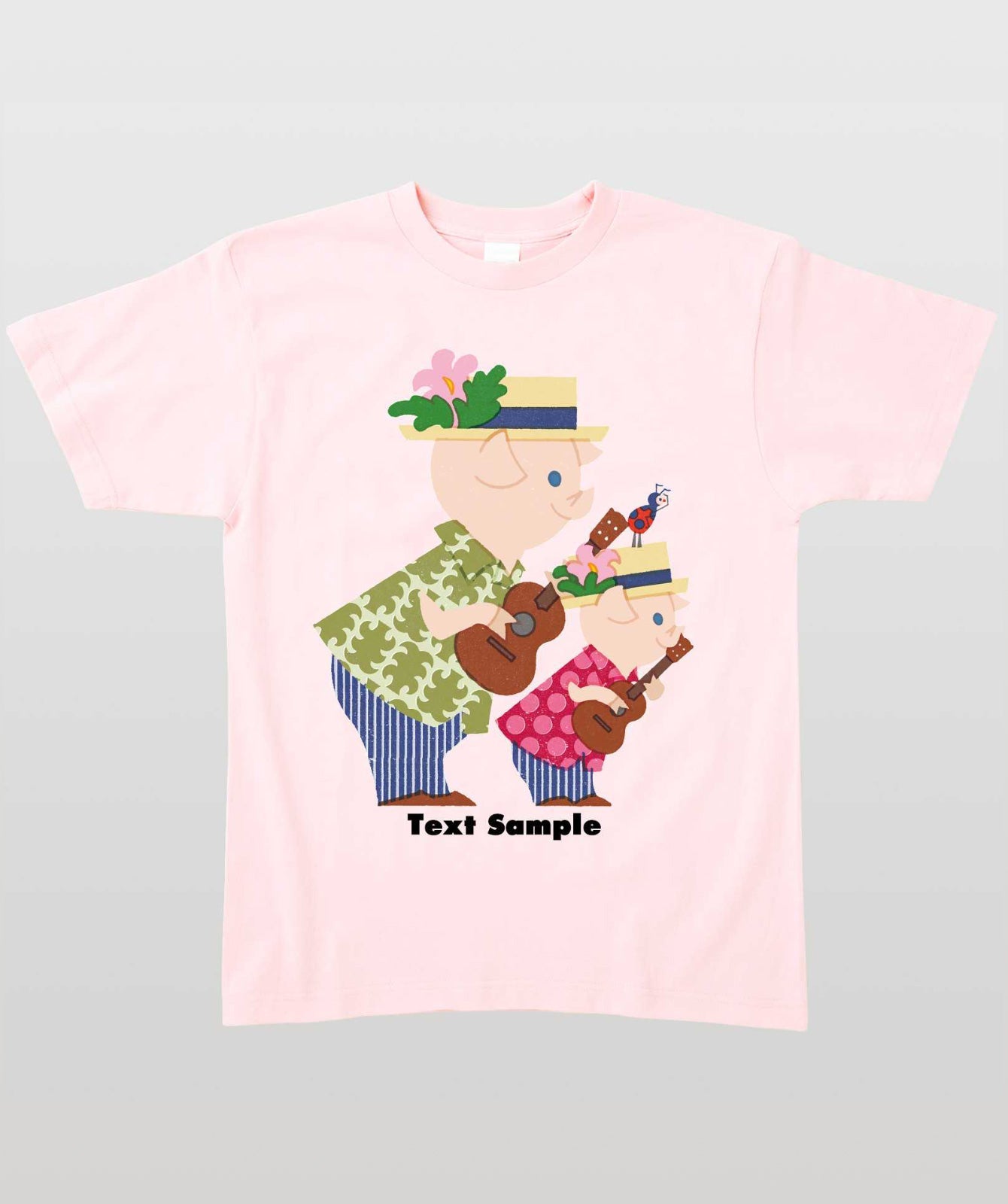 ■文字入れ可■ オリジナルカバーイラストTシャツ Vol.19
