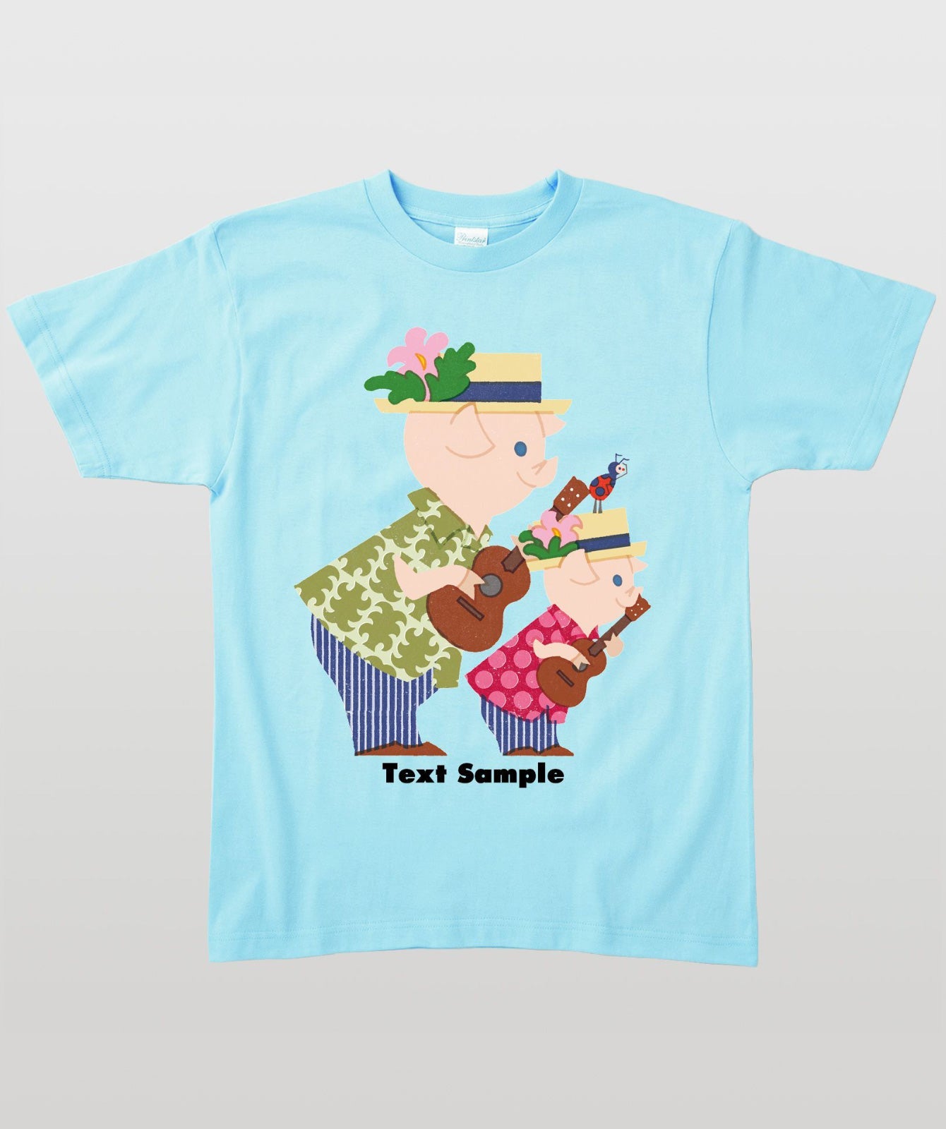 ■文字入れ可■ オリジナルカバーイラストTシャツ Vol.19