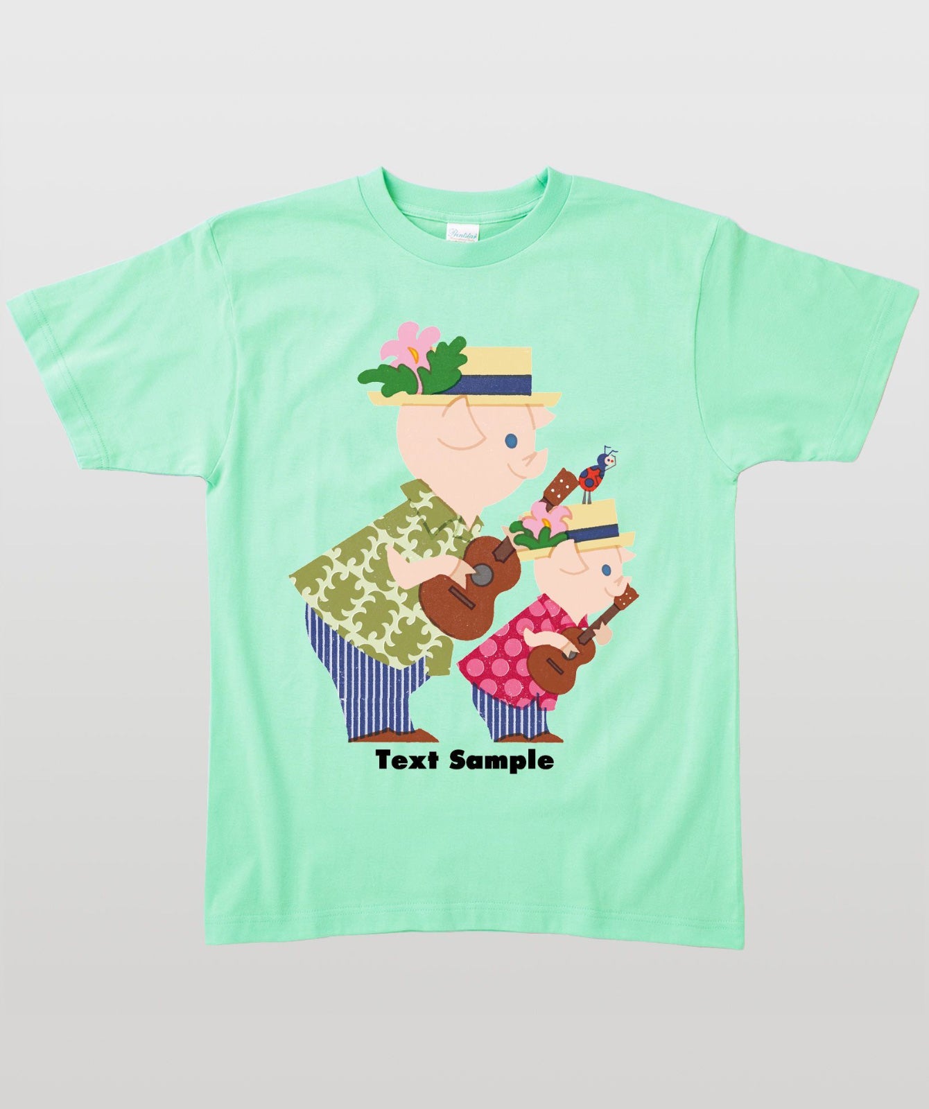 ■文字入れ可■ オリジナルカバーイラストTシャツ Vol.19