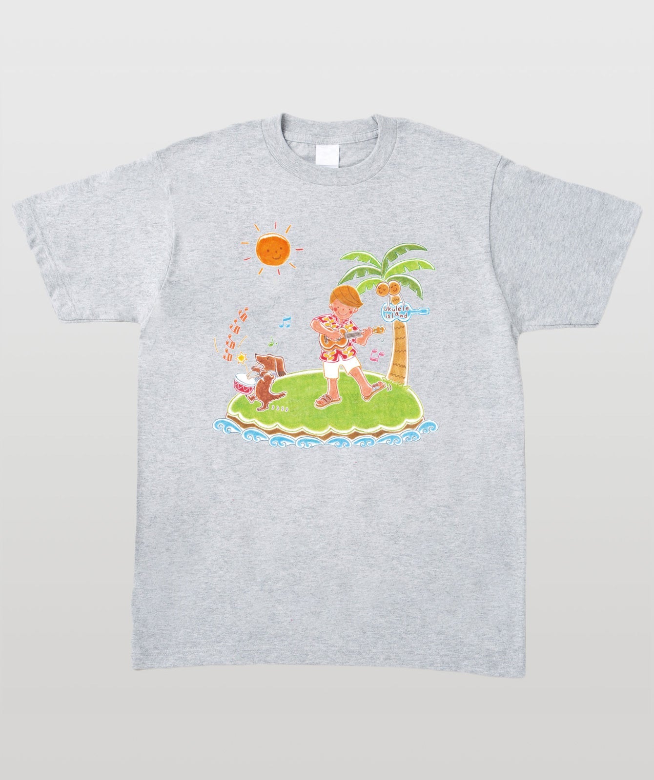 ウクレレ・マガジン 小阪裕子イラストTシャツ Type B