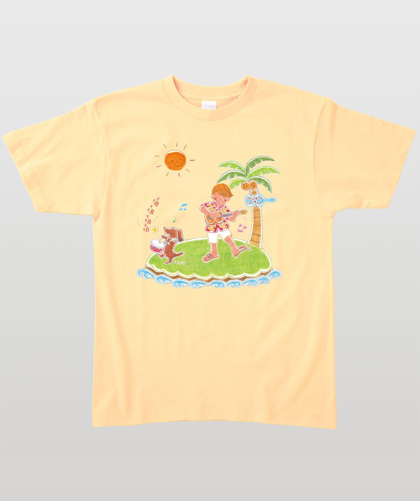 ウクレレ・マガジン 小阪裕子イラストTシャツ Type B