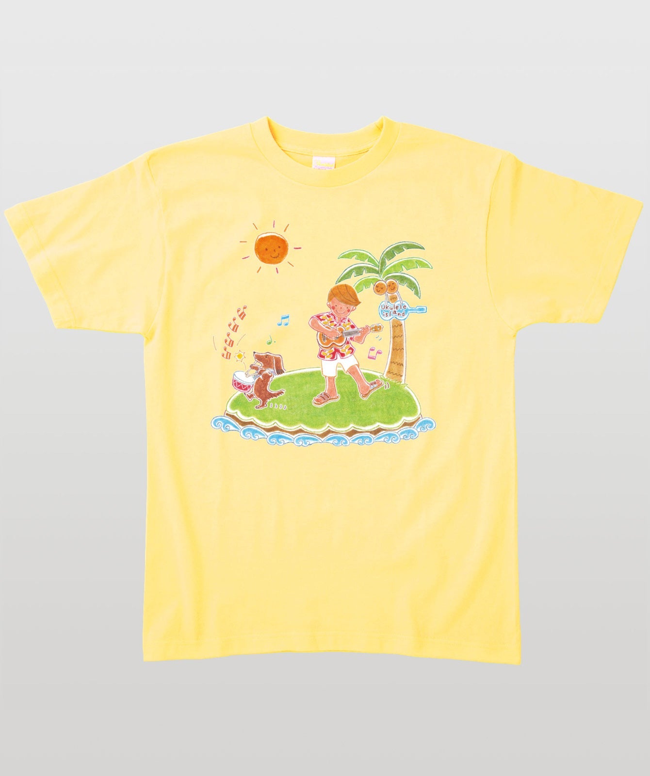 ウクレレ・マガジン 小阪裕子イラストTシャツ Type B