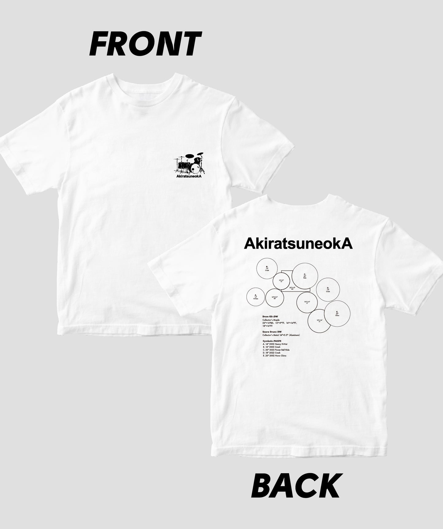 【書籍（DXボックス）＋Tシャツ】恒岡章 AkiratsuneokA 限定版