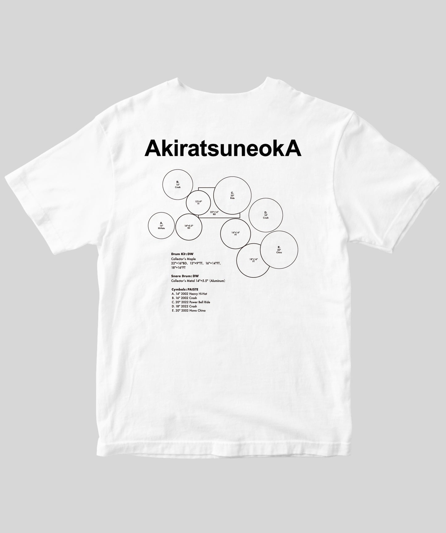 【書籍（DXボックス）＋Tシャツ】恒岡章 AkiratsuneokA 限定版