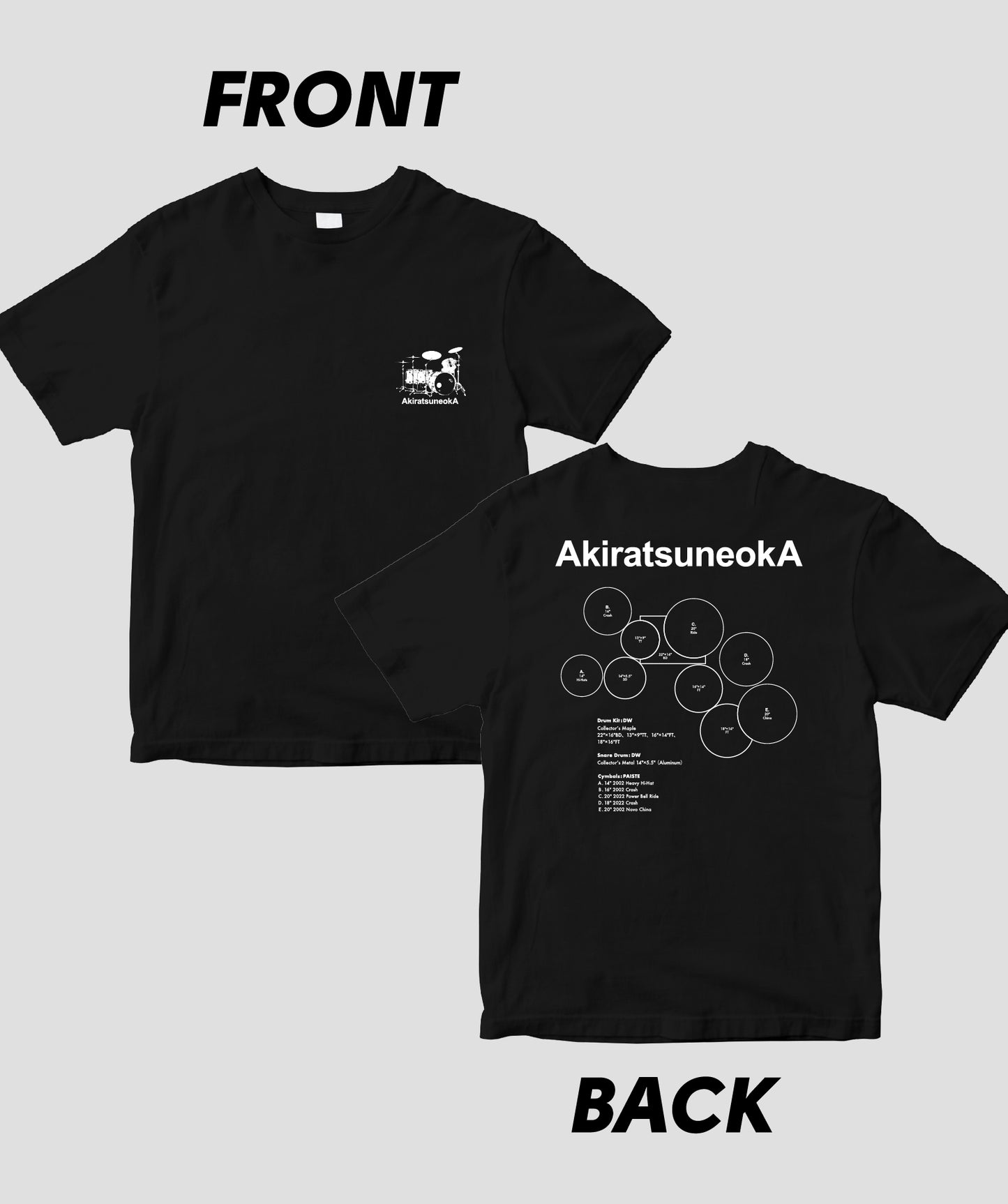 【書籍（DXボックス）＋Tシャツ】恒岡章 AkiratsuneokA 限定版