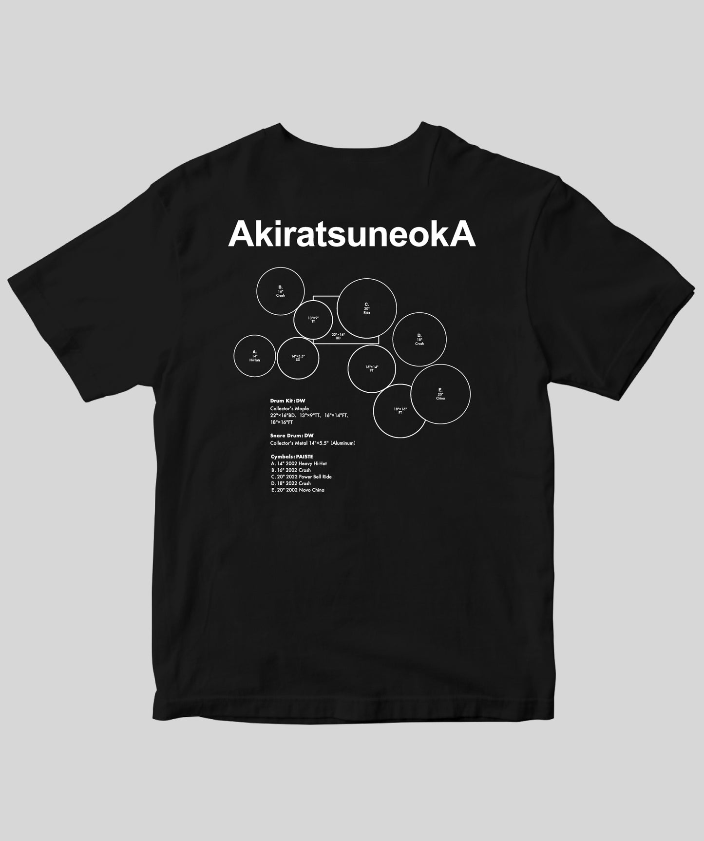 【書籍（DXボックス）＋Tシャツ】恒岡章 AkiratsuneokA 限定版