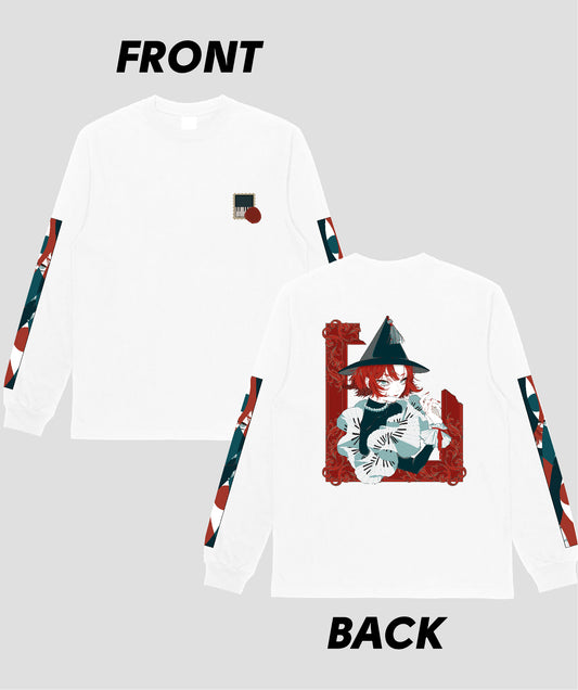 白咲まぐる「calmato」長袖Tシャツ