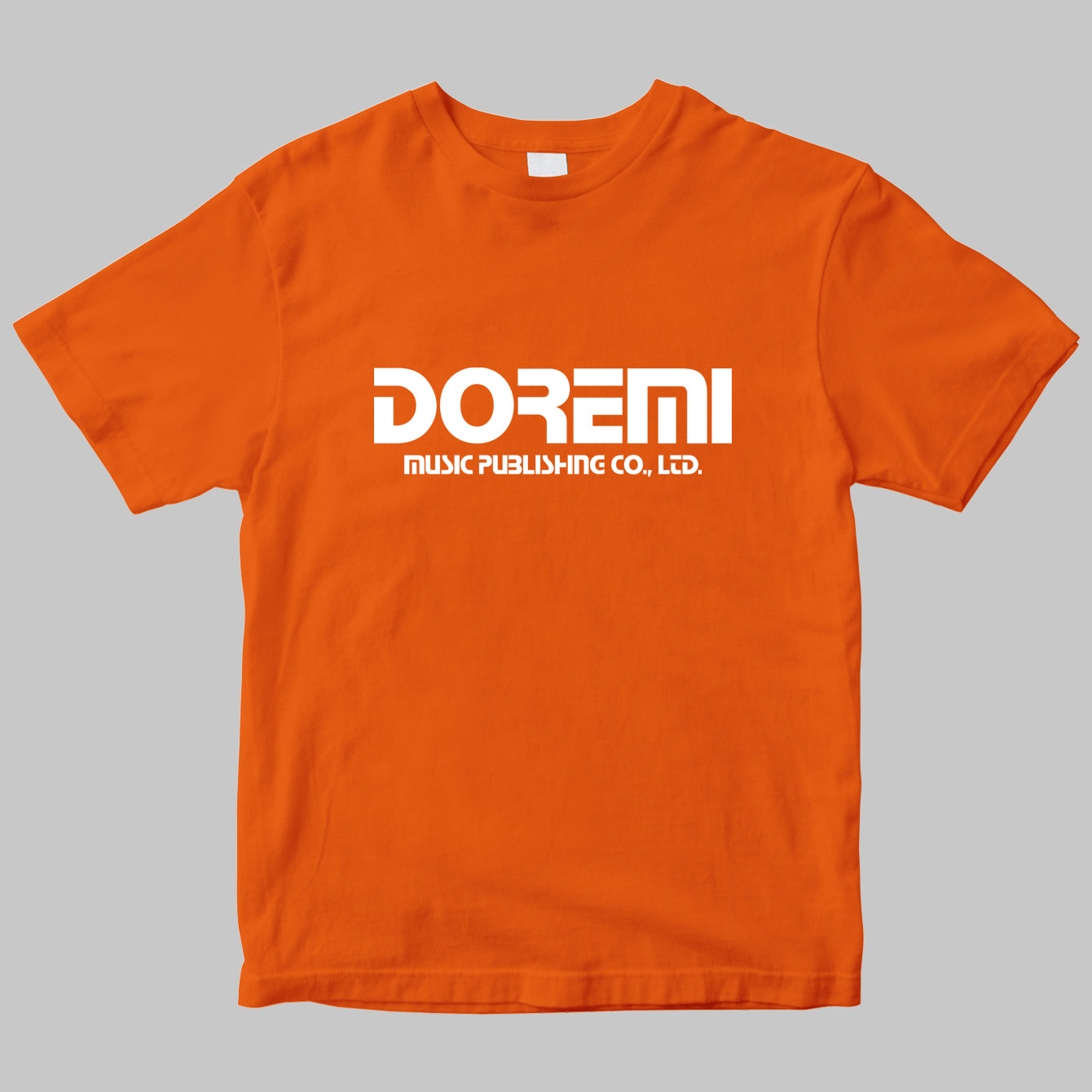 ドレミ楽譜出版社のロゴTシャツ
