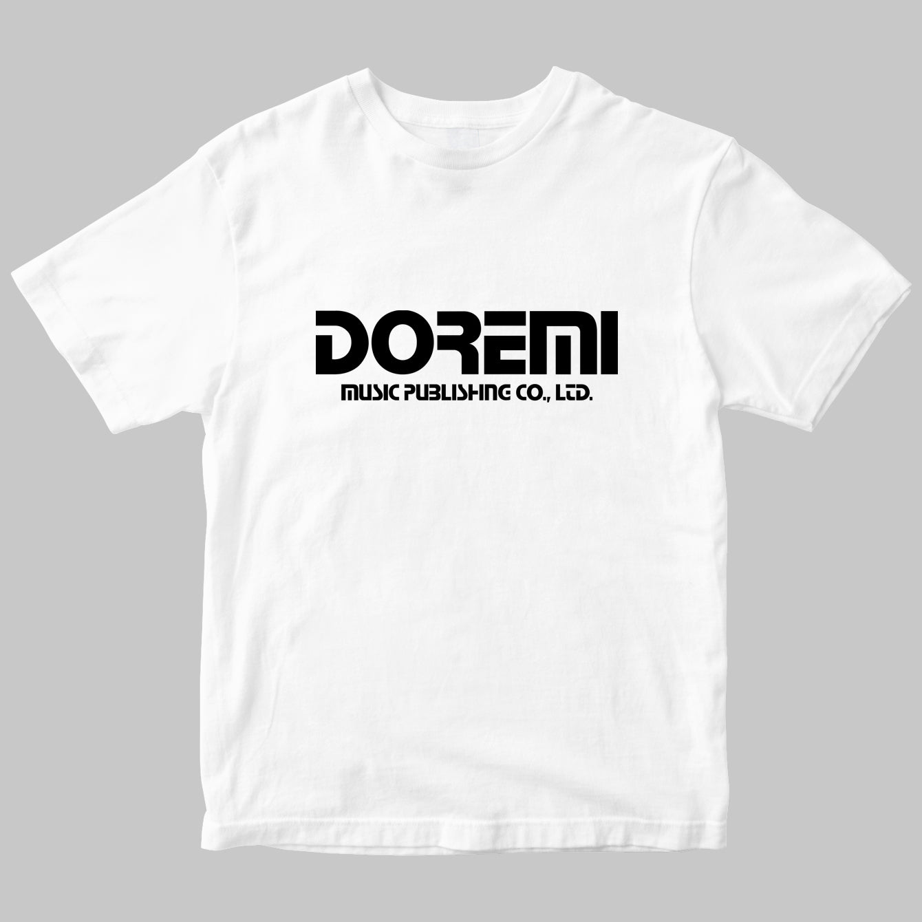 ドレミ楽譜出版社のロゴTシャツ