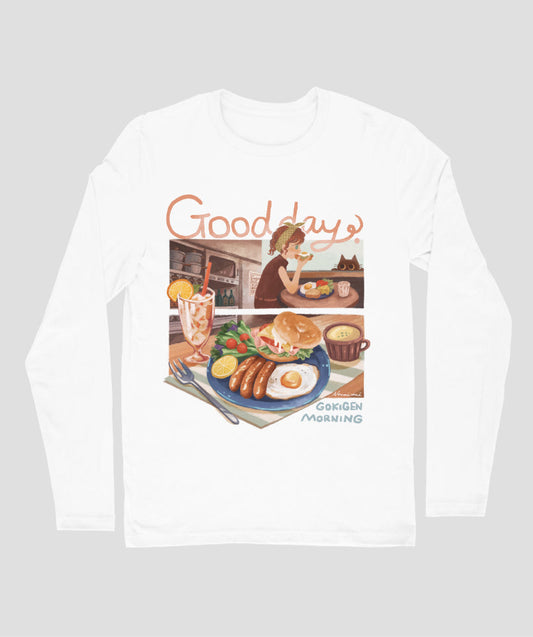 「ごきげんなモーニング」 / Nanai umi(ロンT)