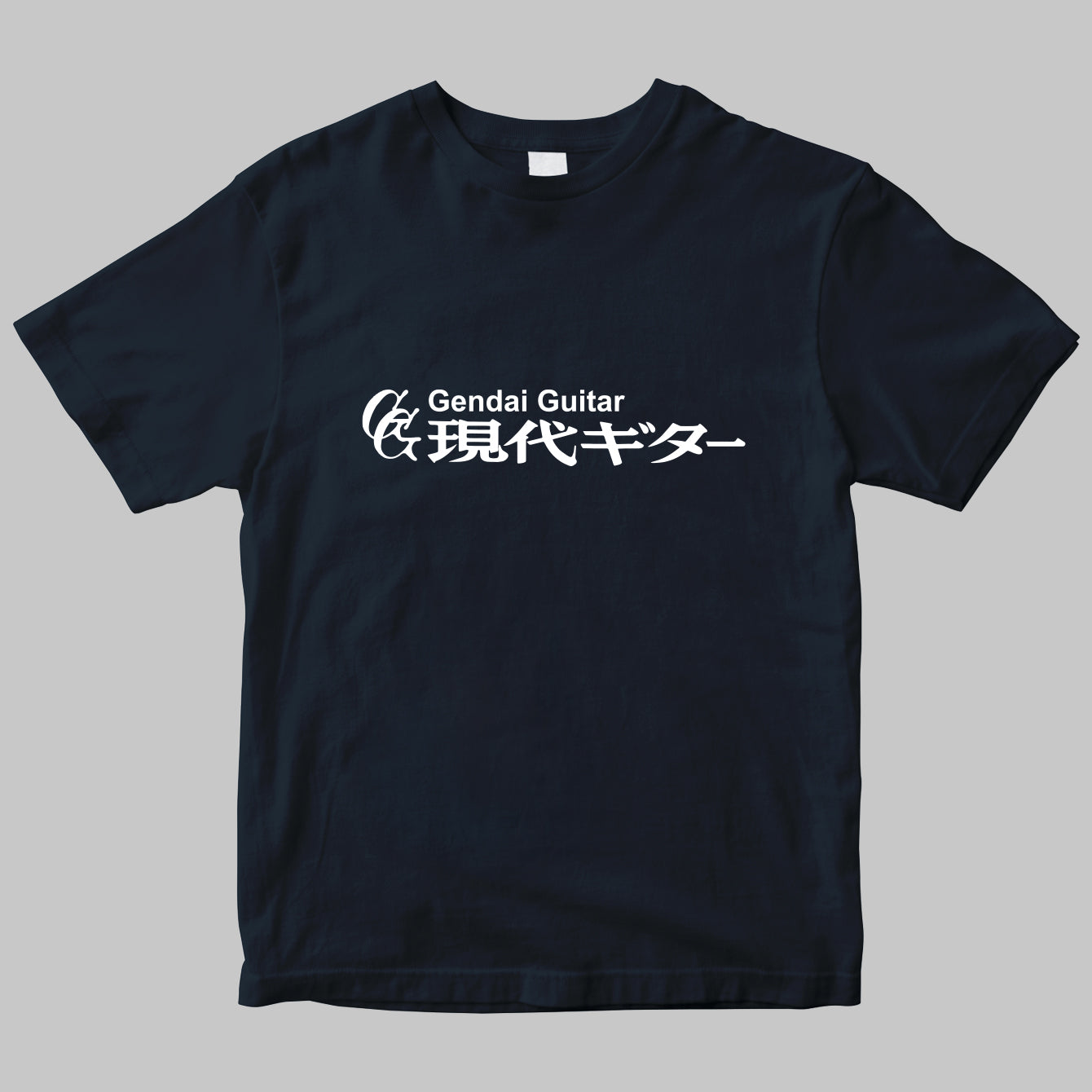 月刊「現代ギター」のロゴTシャツ