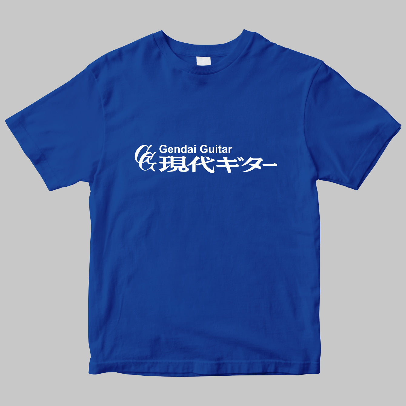 月刊「現代ギター」のロゴTシャツ