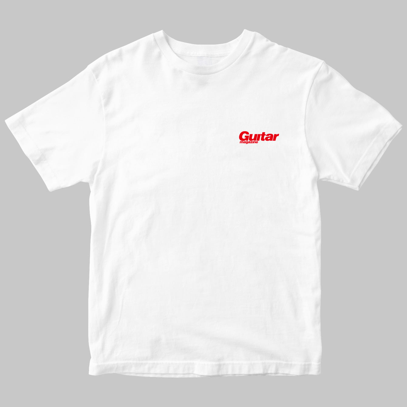 Guitar magazine ロゴ Tシャツ