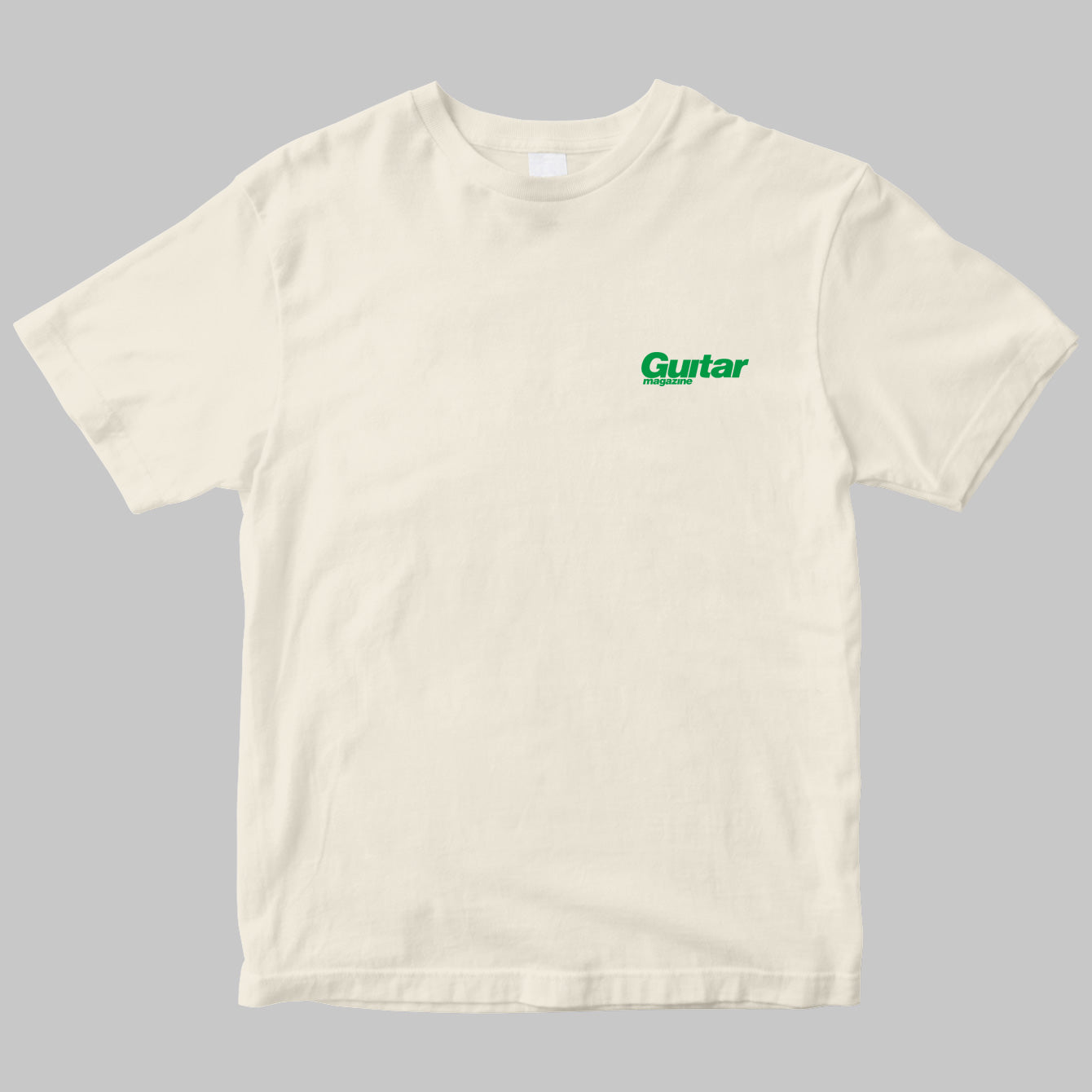 Guitar magazine ロゴ Tシャツ