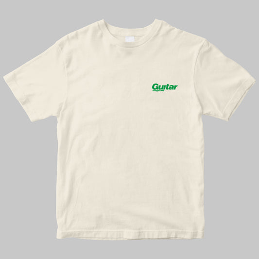 Guitar magazine ロゴ Tシャツ
