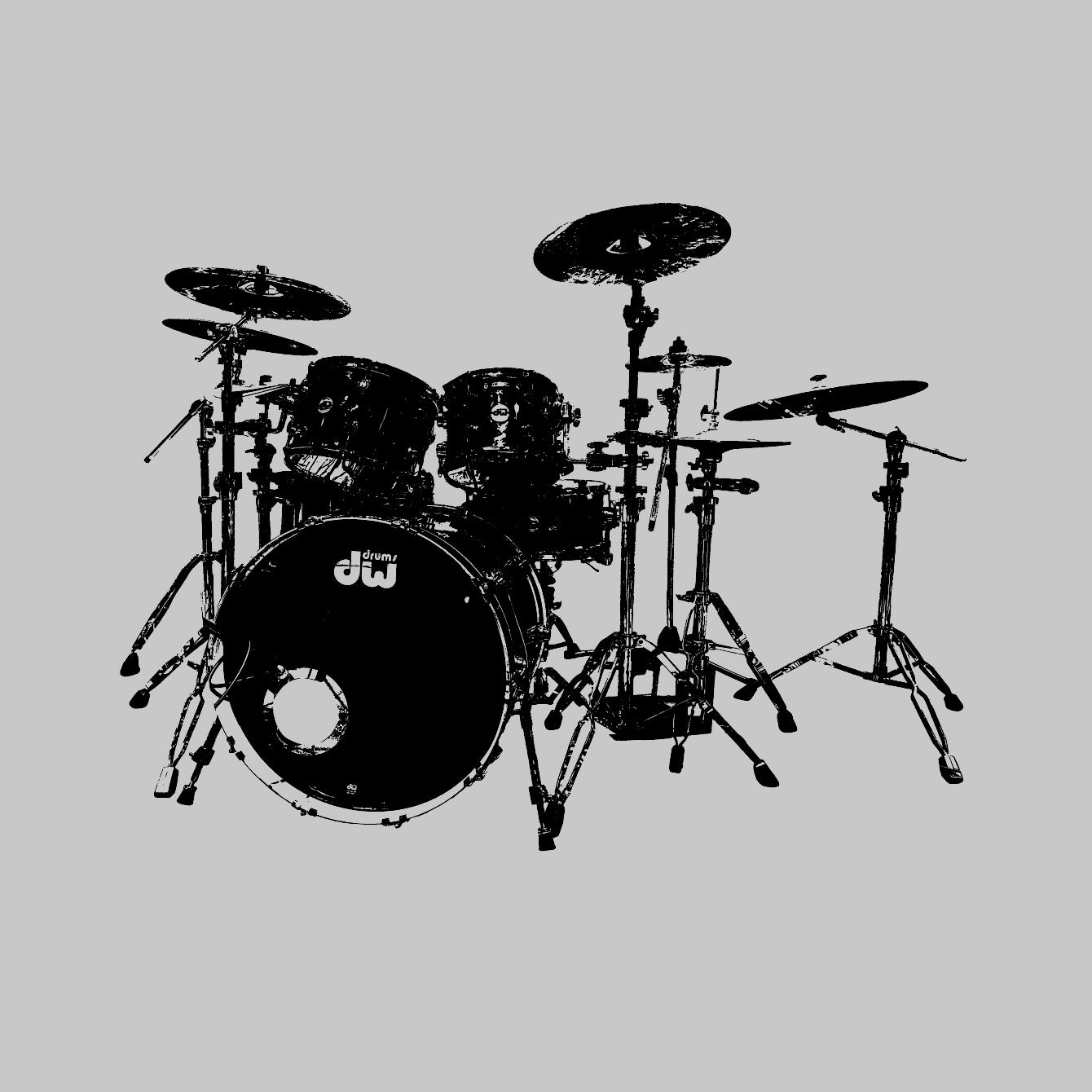 Drummer's Set Up Vol.33 GOMI “Hoodie”